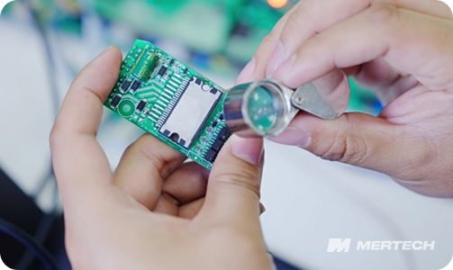 Manufacturing and testing of MERTECH equipment
