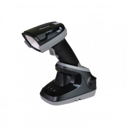 Kit: Wireless Barcode Scanner MERTECH CL-2425 Ai HR 2Core XLaser BLE SPP Dongle P2D USB Black + Cradle